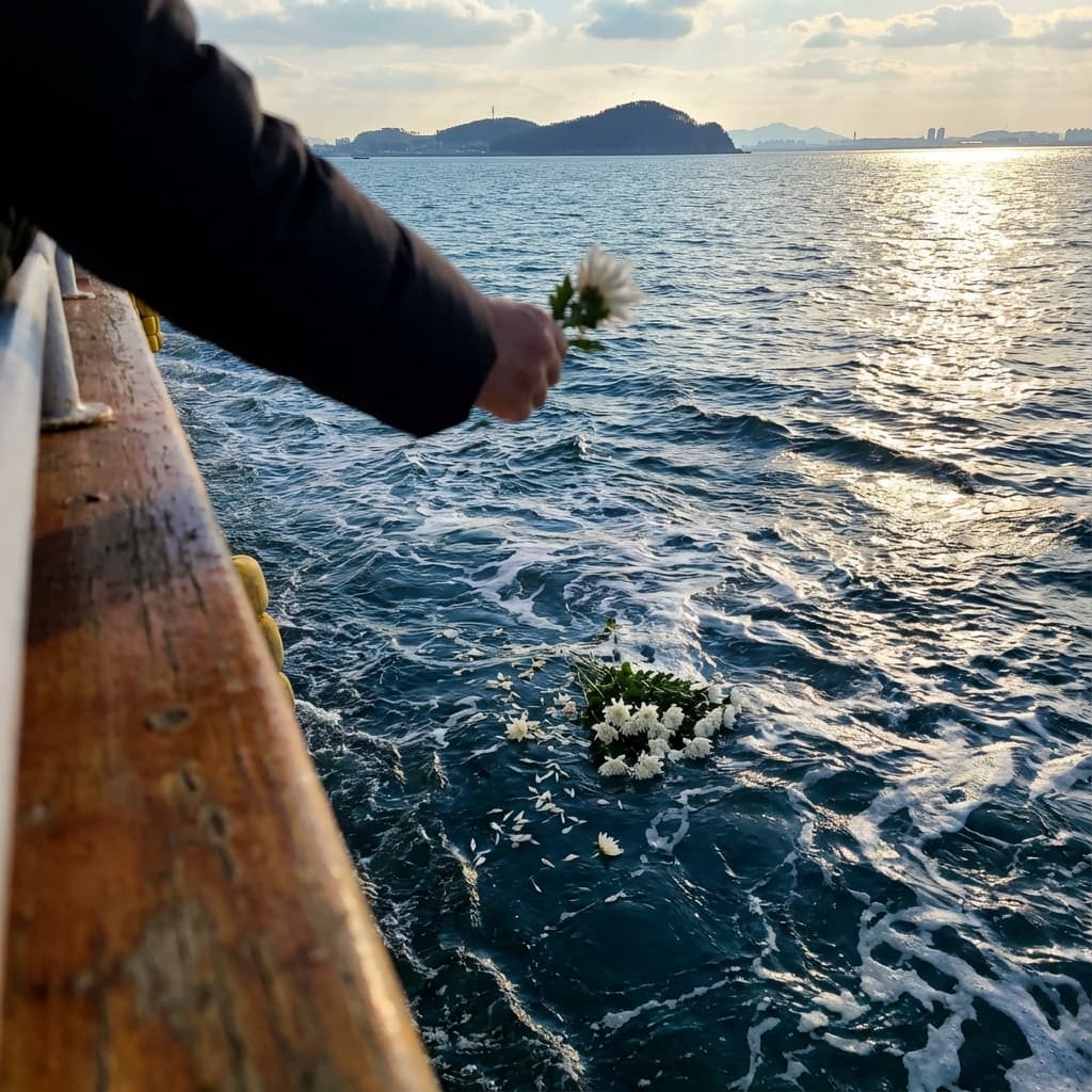 해양장, 생각보다 훨씬 엄숙하고 아름답네요.